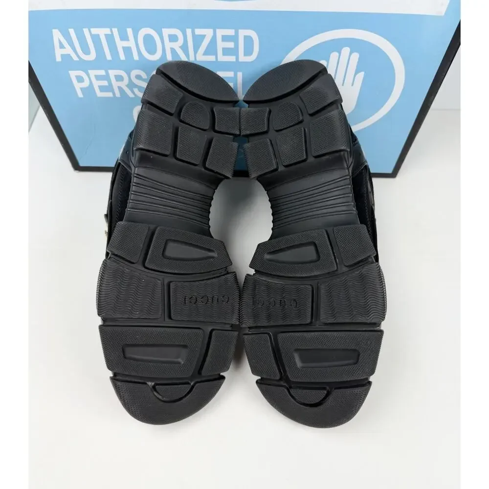 Size 11.5US - Gucci Flashtrek Black Sneakers🖤 RETAIL $1.3K! - Picture 7 of 10